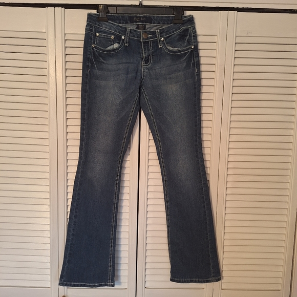 Earl bootcut jewel jeans sz 5 *M1 - Picture 3 of 5